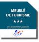 classement meublé de tourisme 3 étoiles
